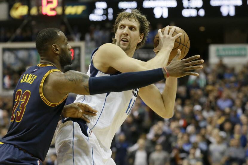 Dirk Nowitzki relishes his battles with LeBron James and wants to see the Mavericks bring...