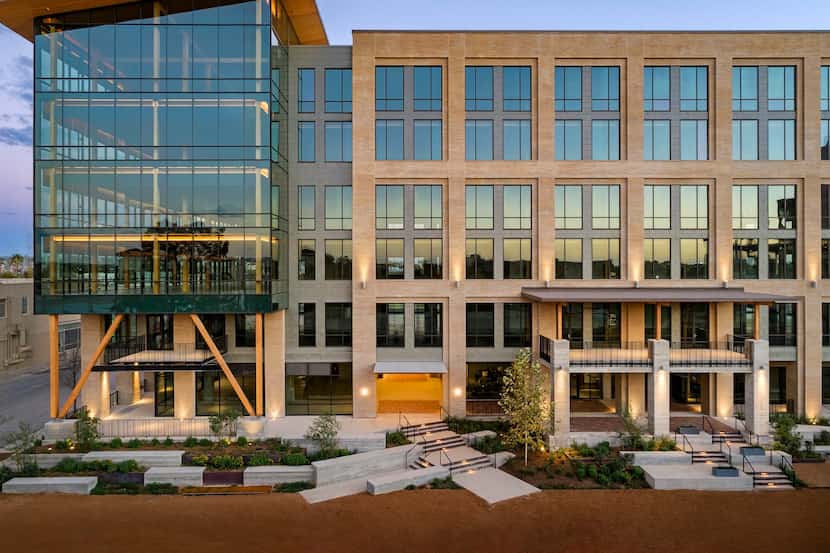 A new six-story office in San Antonio designed by Dallas architect BOKA Powell is described...
