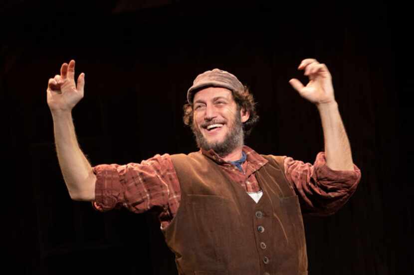 Yehezkel Lazarov, the star of the touring production of Fiddler on the Roof, which will open...