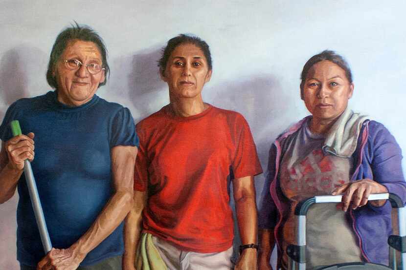 Arely Morales, 'Una por Una (One by One),' 2019, oil on canvas at Arely Morales Paintings at...