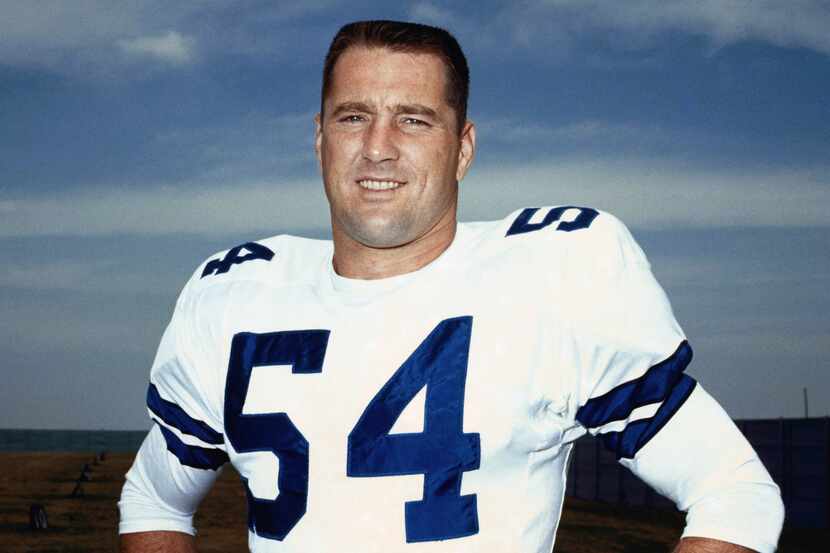 FILE - Dallas Cowboys linebacker Chuck Howley is shown in 1968. Howley will be inducted into...