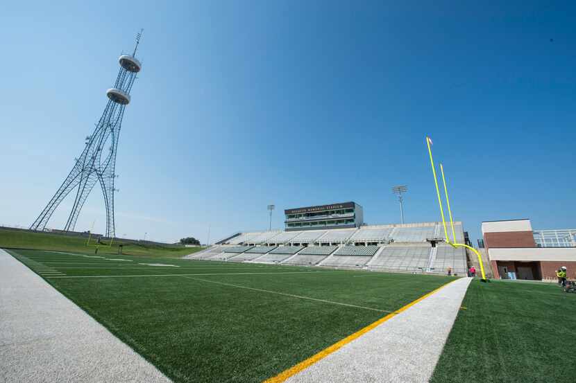 A look at the new Memorial Stadium. (Courtesy of Mesquite ISD)