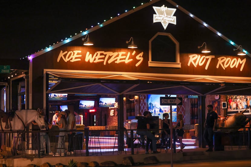 Koe Wetzel’s Riot Room opened March 16, 2023 in Fort Worth. It's named for country singer...