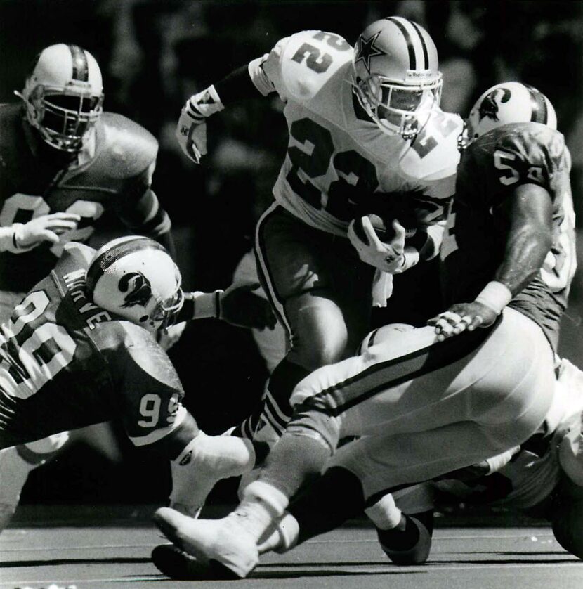 Shot October 7, 1990 - Cowboys v. Tampa Bay - Emmitt Smith