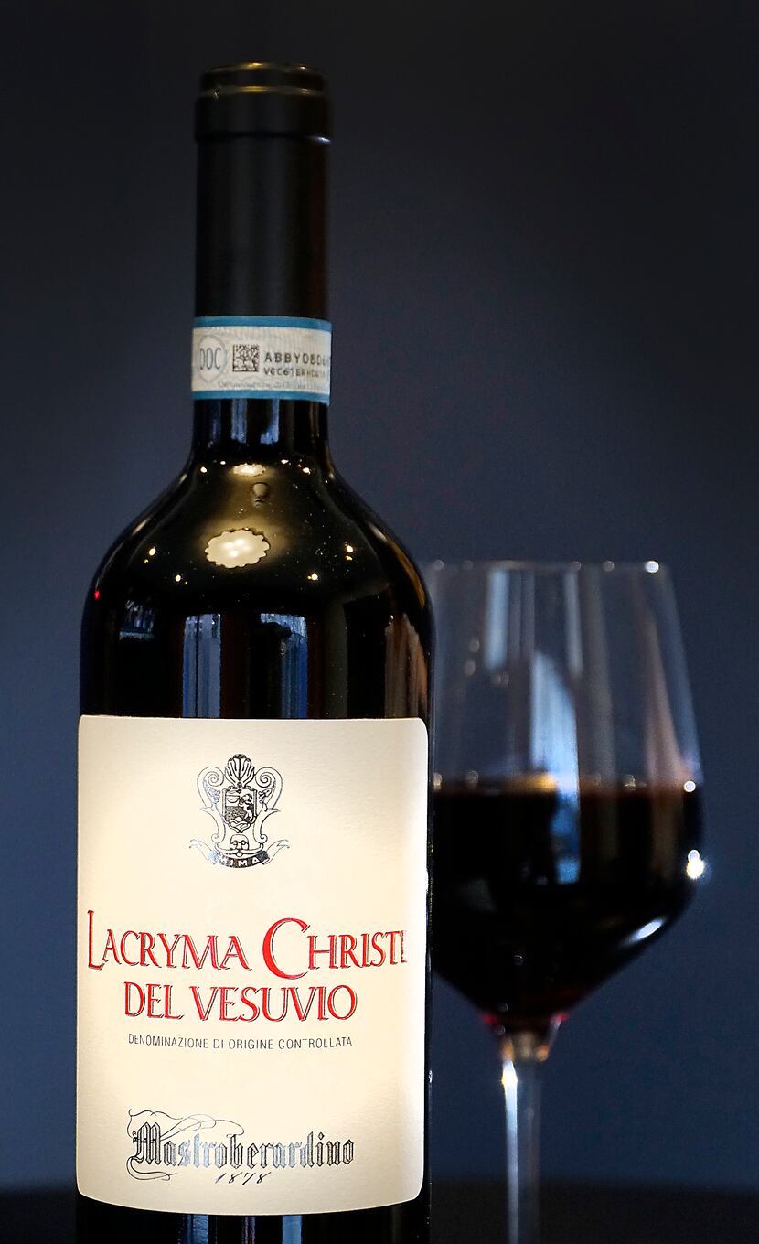 Lacryma Christi is a popular wine at Partenope Ristorante in Dallas