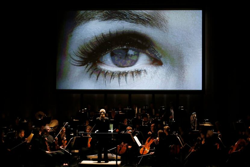 With Alex Prager’s La Petite Mort in the background, the DSO performed music composed by Ali...