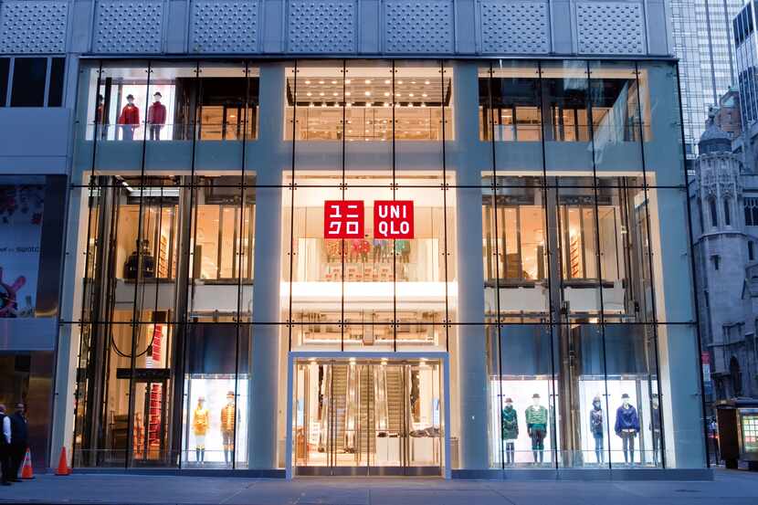 Uniqlo's New York flagship store is on Fifth Avenue.