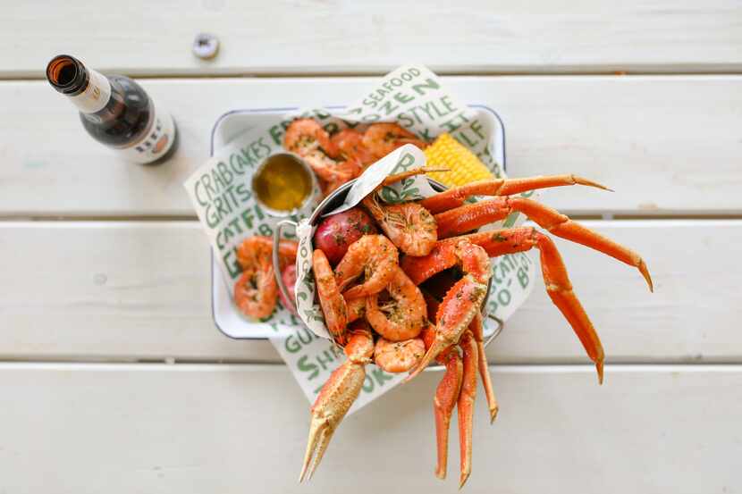 Hookline is a new seafood restaurant now open in Plano. It is a sibling restaurant to Hook...