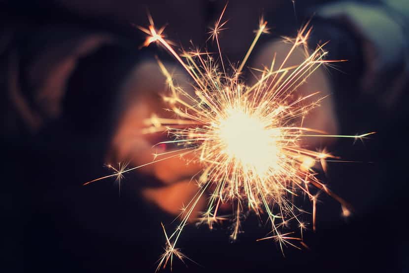 Sparklers are not toys. 