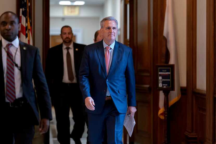 House Minority Leader Kevin McCarthy, R-Calif., who is hoping to become the next speaker of...