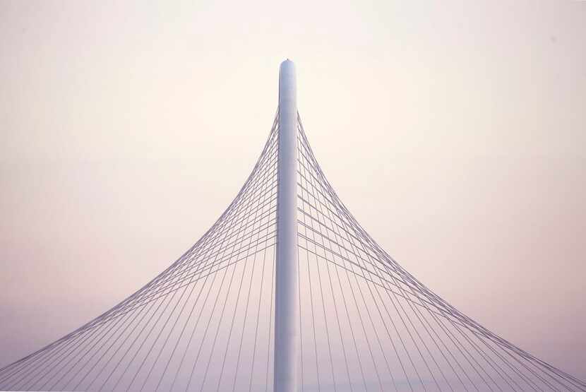 The Margaret Hunt Hill Bridge (Tom Fox/The Dallas Morning News)