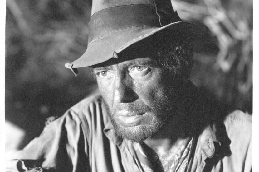 Humphrey Bogart as Fred C. Dobbs in "The Treasure of the Sierra Madre."