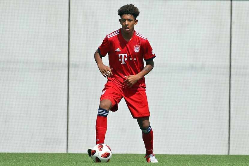 Bayern Munich youth player Chris Richards, who came up through the FC Dallas system...