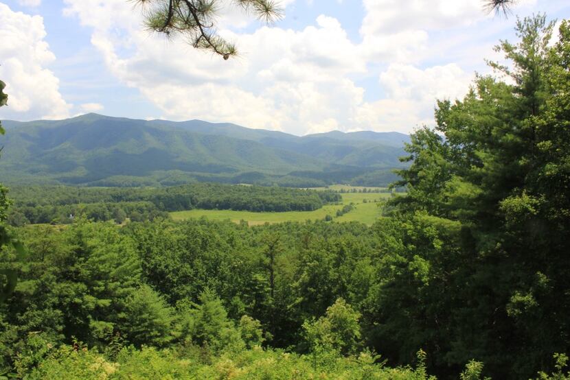 Cade's Cove in Great Smoky Mountains National Park 