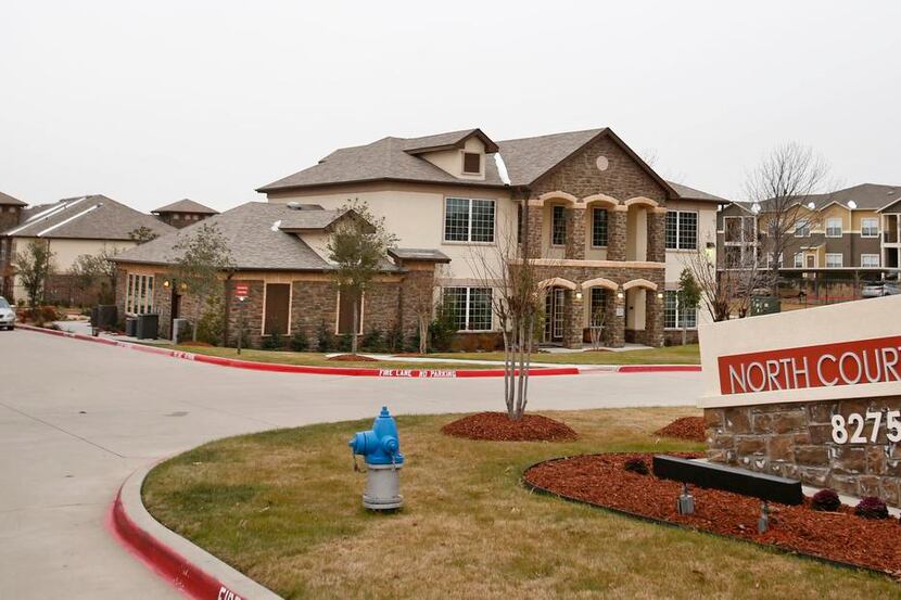 
North Court Villas opened in 2013 off Stonebrook Parkway in Frisco with 150 apartments.

