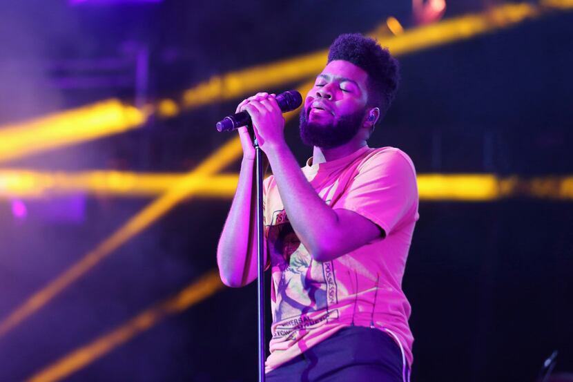 Khalid performs at the 2017 BET Experience at The Staples Center on Friday June 23, 2017, in...