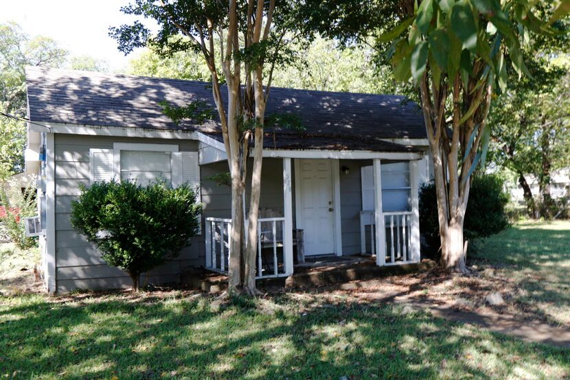 Cedar Hill Mayor Rob Franke's business owns this home on Main Street in the reinvestment...