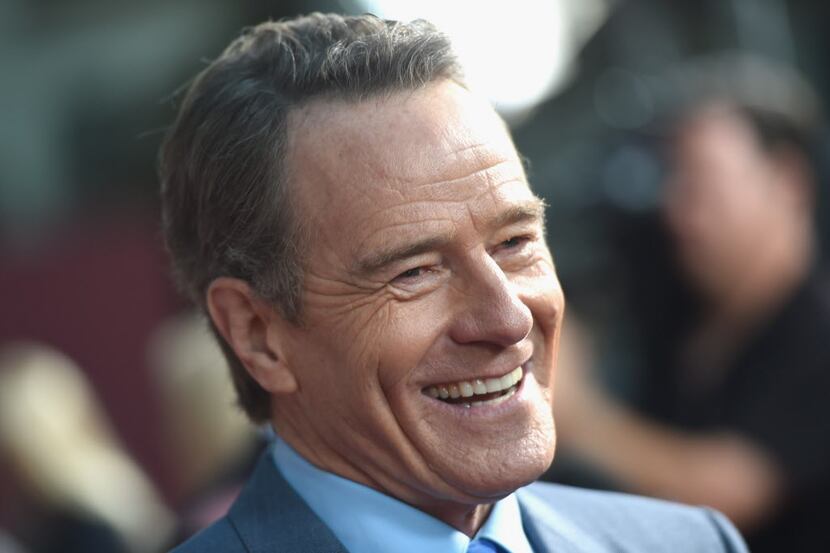 Actor Bryan Cranston attended the All The Way Los Angeles premiere at Paramount Studios on...