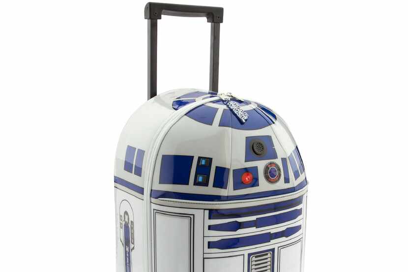 R2-D2 Rolling Luggage from Disney: Now they can take R2-D2 on their adventures when they...