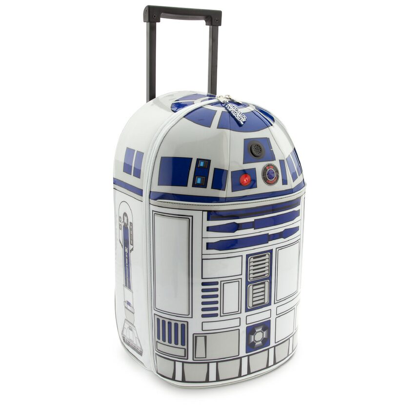 R2-D2 Rolling Luggage from Disney: Now they can take R2-D2 on their adventures when they...