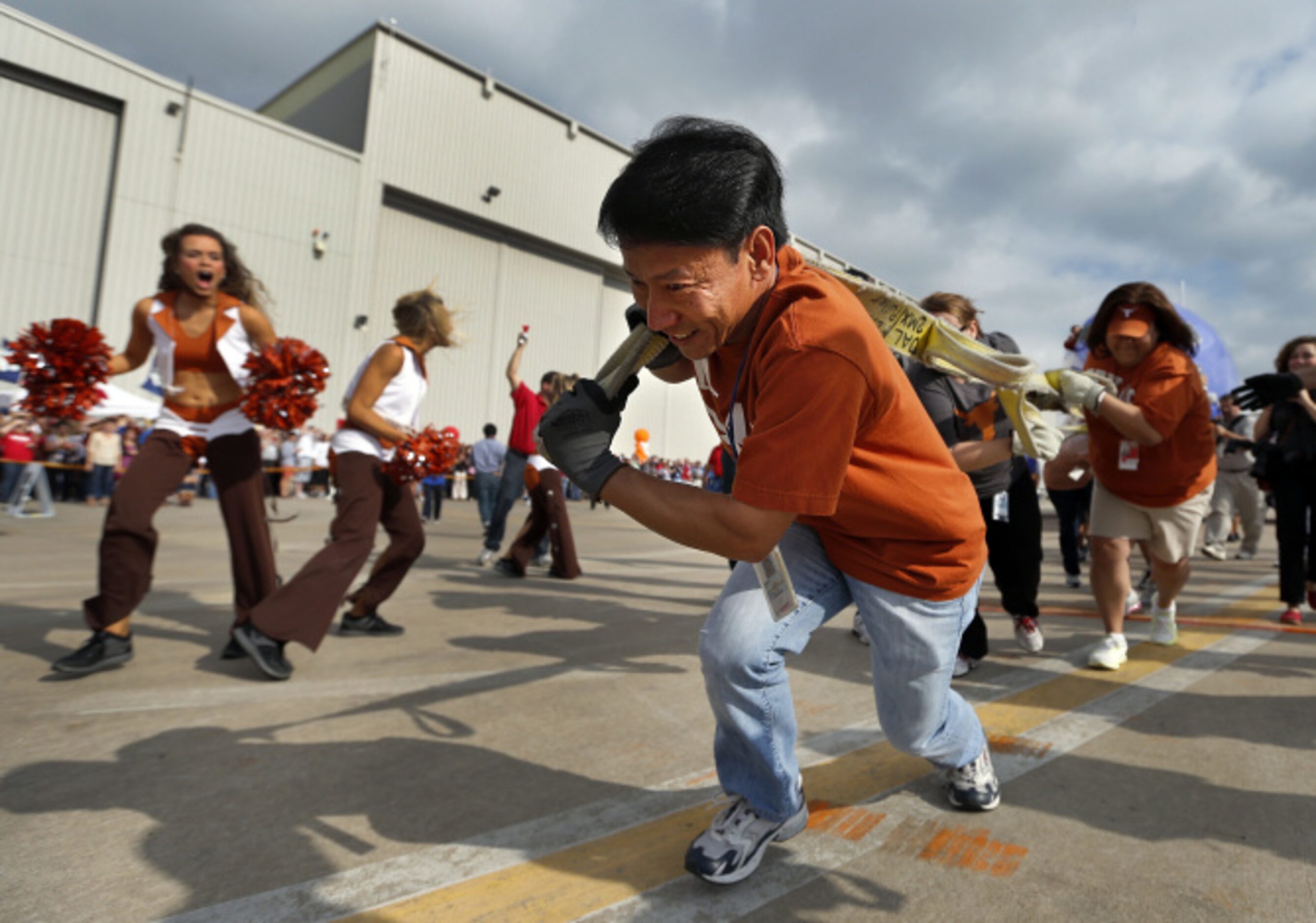 Southwest Airlines software engineer Daryl Le, representing the University of Texas, leads...