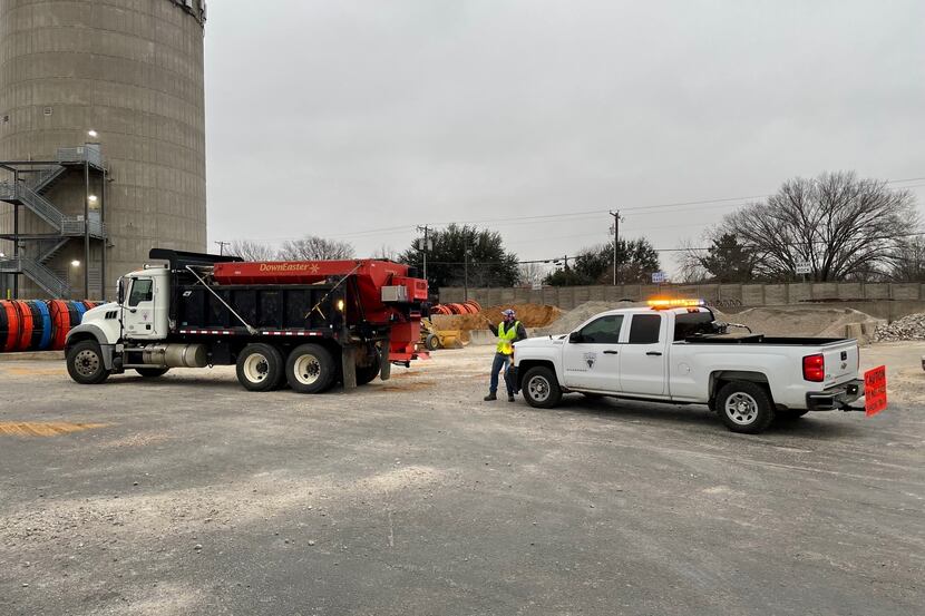 Area street crews are on alert as the winter weather approaches.