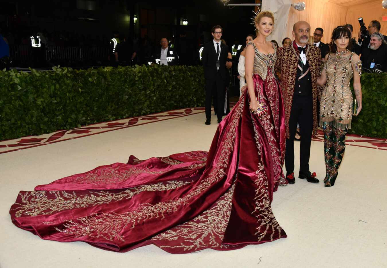 Blake Lively attends The Metropolitan Museum of Art's Costume Institute benefit gala...