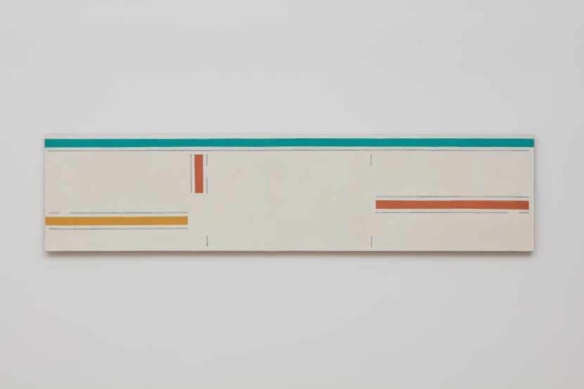 Martin Barre, 79-A-62x262, 1979, Acrylic on canvas62 x 262 cm.
