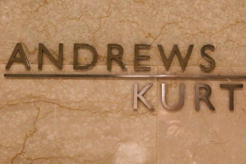 Andrews Kurth, LLP, located at 1717 Main St. in Dallas. Photo taken on Thursday, May 26,...