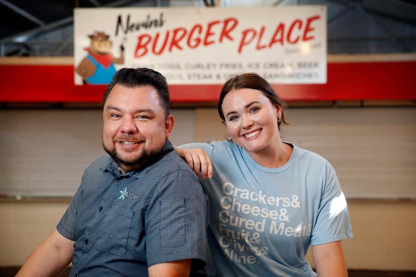 A deep-fried dream team: Josey Nevins Mayes (on right) is working at the State Fair...
