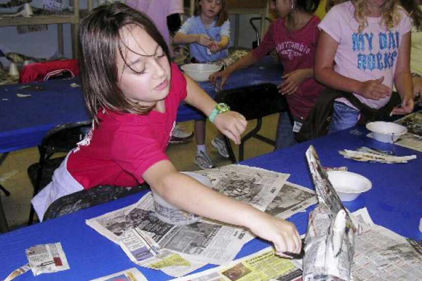 The Irving Arts Center offers a multi-arts summer camp taught by professional artists.