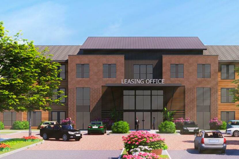 Legacy Partners is building the Legacy Gateway apartments in Forney.