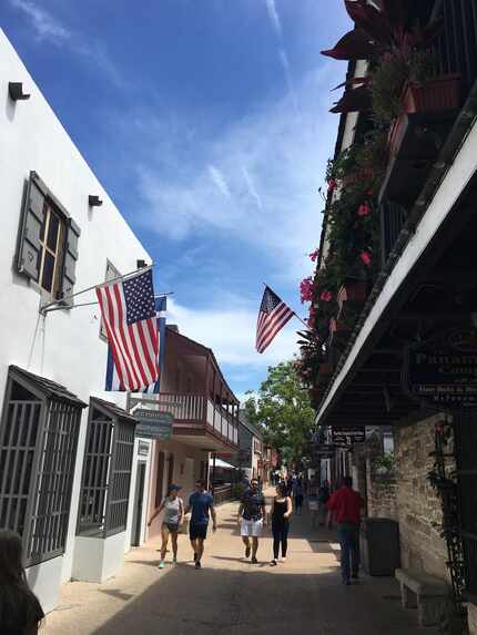 Historic downtown St. Augustine feels like a European village. Founded in the 16th century,...