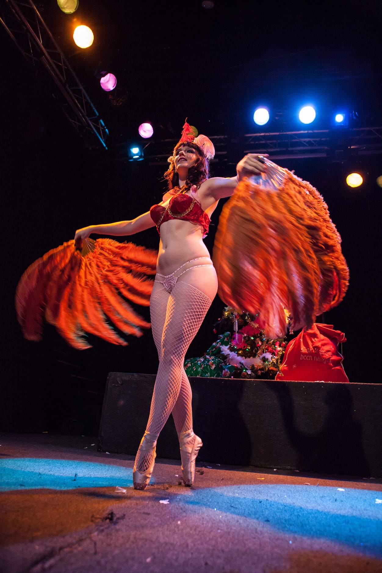 Pearl Lux performs at the Nearly Naked Nutcracker at Trees - Dec. 22nd, 2012 (Daniel...