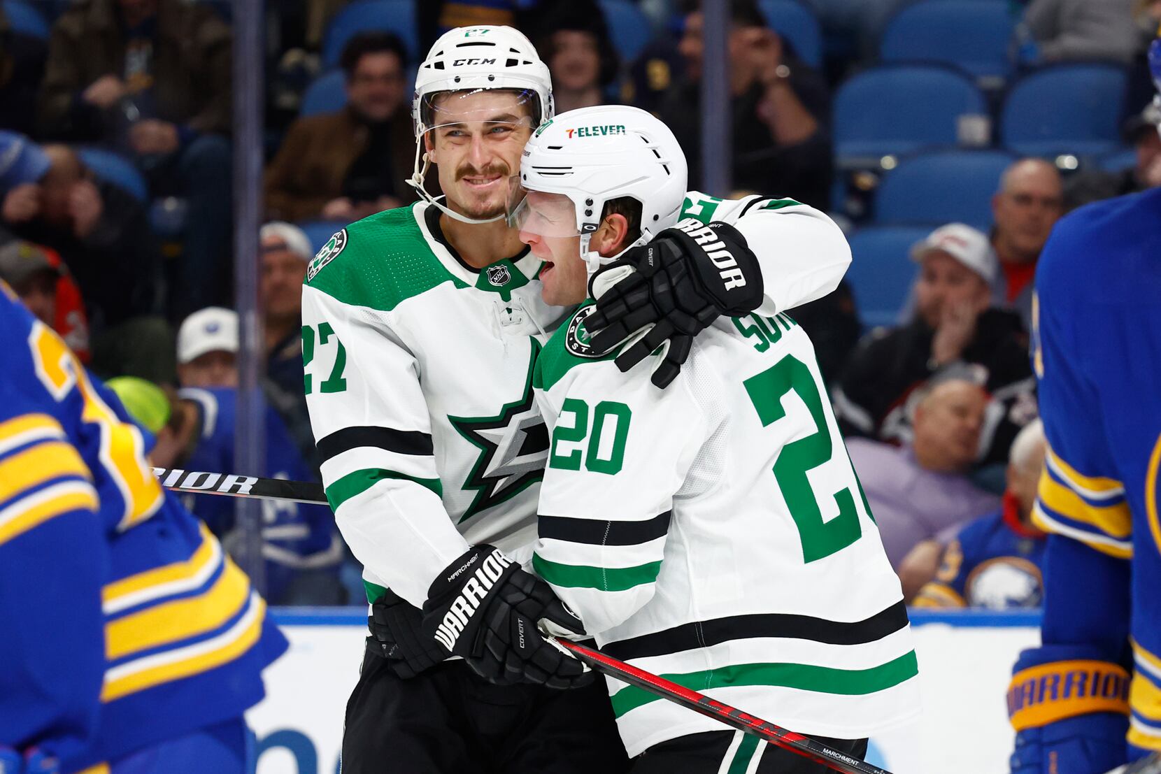 Sabres allow 10 goals in loss to Stars