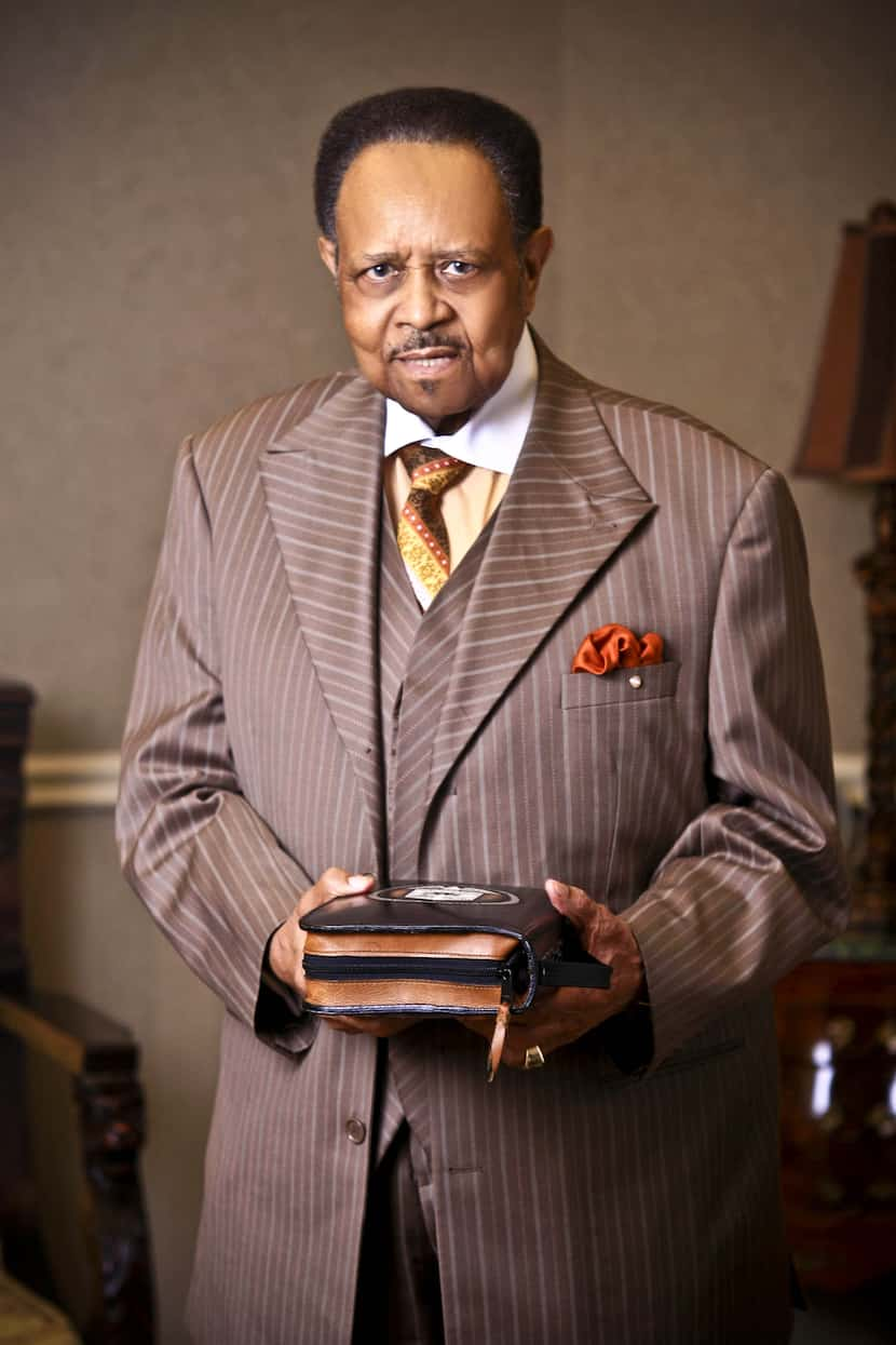 The Rev. Lobias Murray, founder of Full Gospel Holy Temple in Dallas.