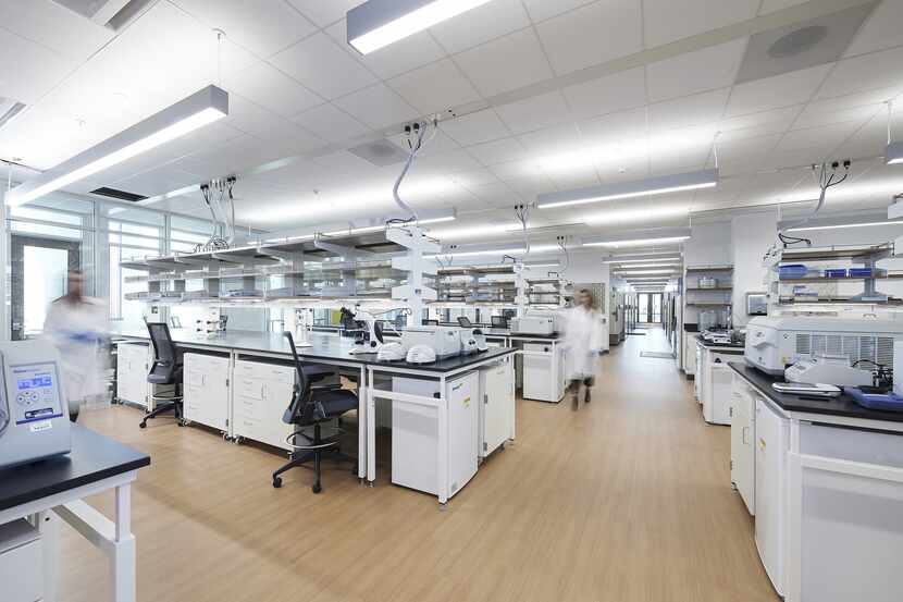 A laboratory operated by BioLabs, a Massachusetts firm.