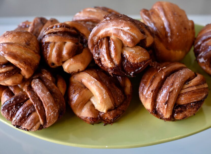 Babka muffins from Glazed Donut Works.