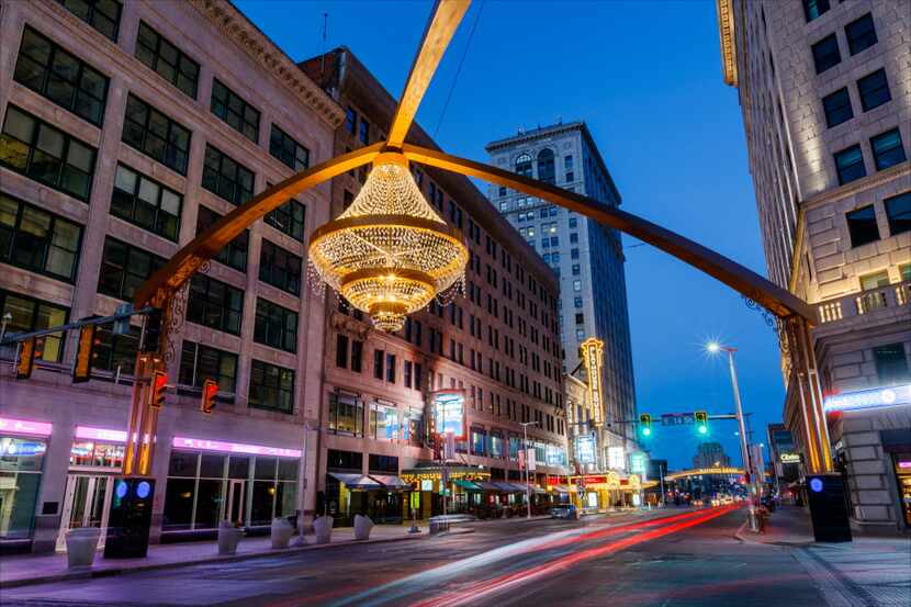 Playhouse Square Chandelier in Cleveland