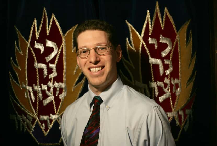 Rabbi Charlie Cytron-Walker, seen in this March 2007 photo, is the rabbi  at Congregation...