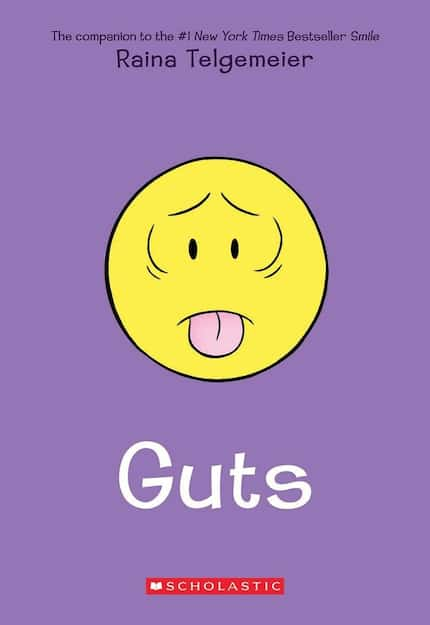 In Guts, graphic novelist Raina Telgemeier details her struggles with anxiety.