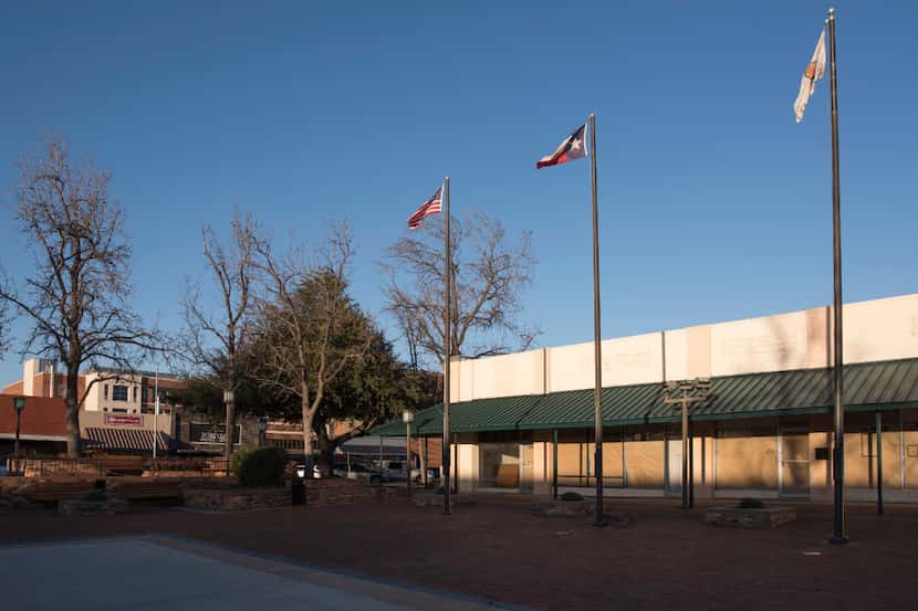 The City of Garland has plans to renovate the town's square.  Photographed on Thursday, Feb....