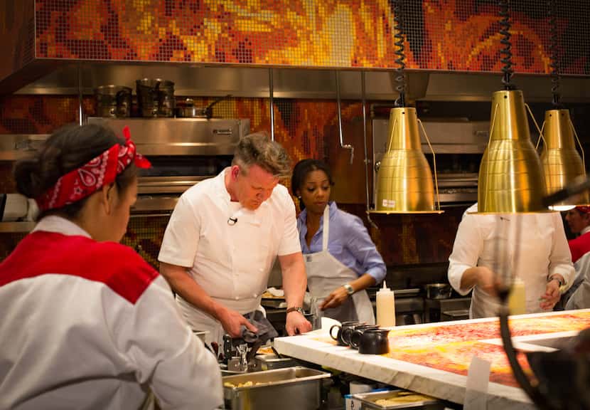 Gordon Ramsay now operates five restaurants at Caesars properties in Las Vegas, including...