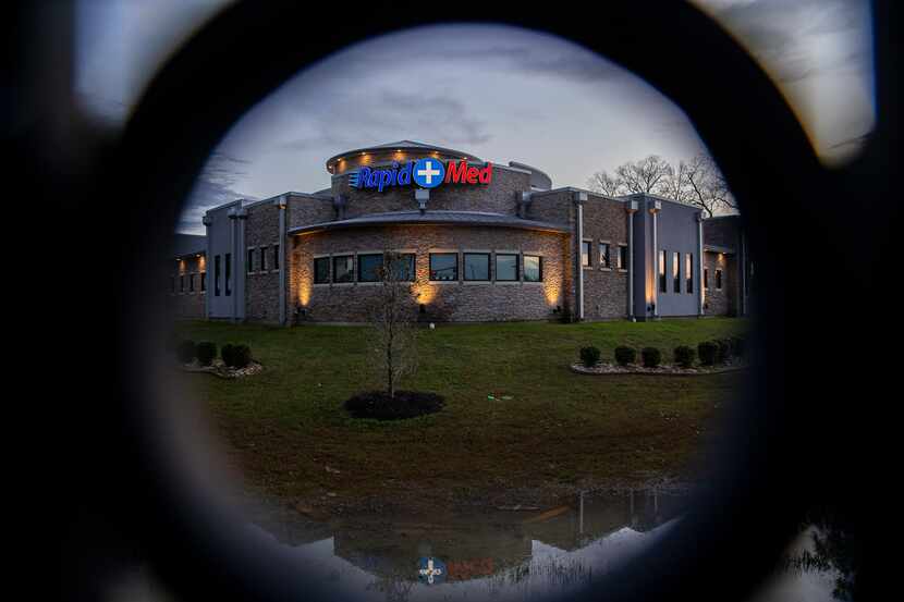 Rapid Med Urgent Care in Highland Village has ordered workers to test coronavirus patients...
