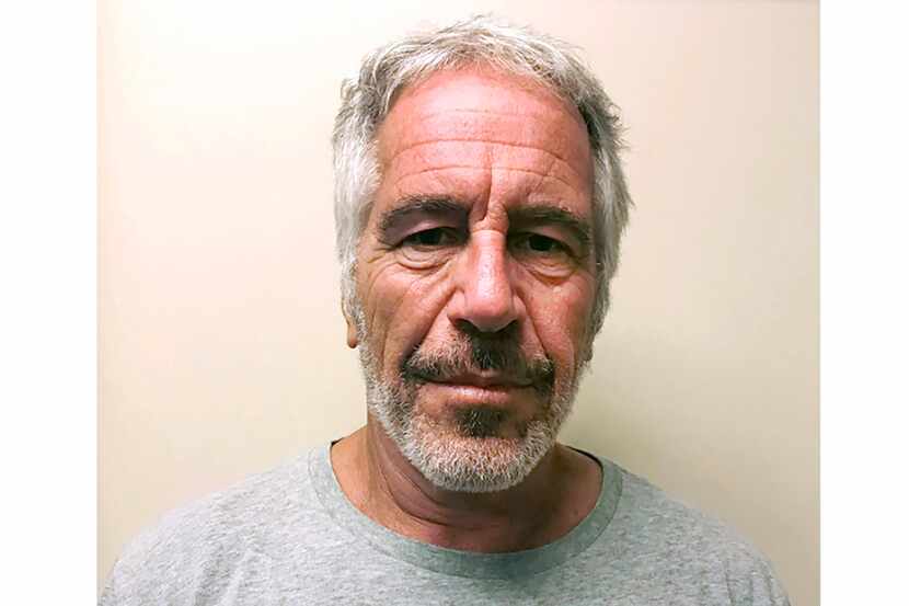 This photo provided by the New York State Sex Offender Registry shows Jeffrey Epstein, March...