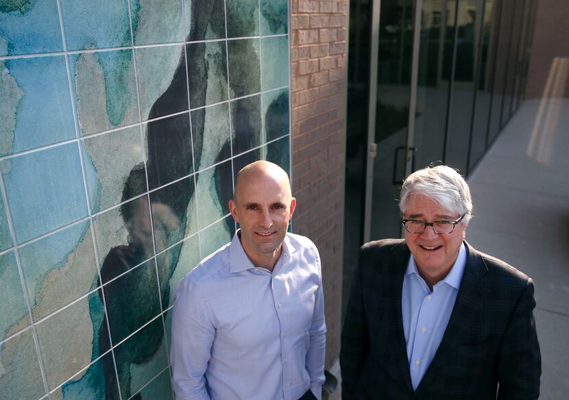 Chief operating officer Jeremy Buonamici (left) and John Sughrue, CEO of Brook Partners,...