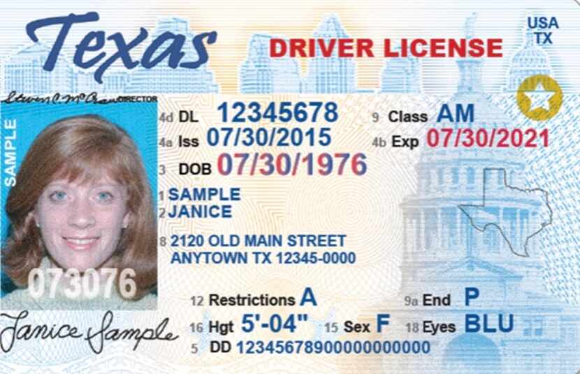 See that star in the upper right-hand corner? If your license doesn't have one, you need to...