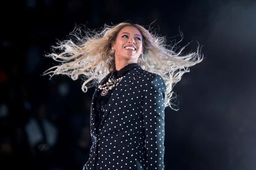 FILE - Beyonce performs at a Get Out the Vote concert for Democratic presidential candidate...