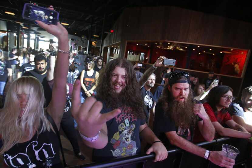 A Pantera cover band played a set at Gas Monkey Live in 2015.