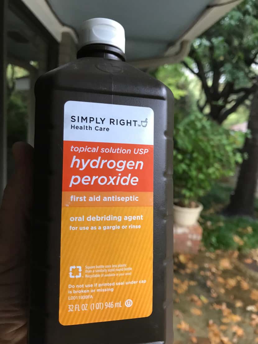 Hydrogen peroxide has many uses in the garden.